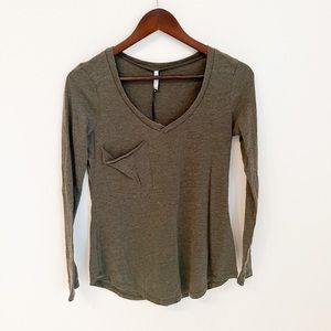 NWT Z Supply Long Sleeve Pocket Tee XS